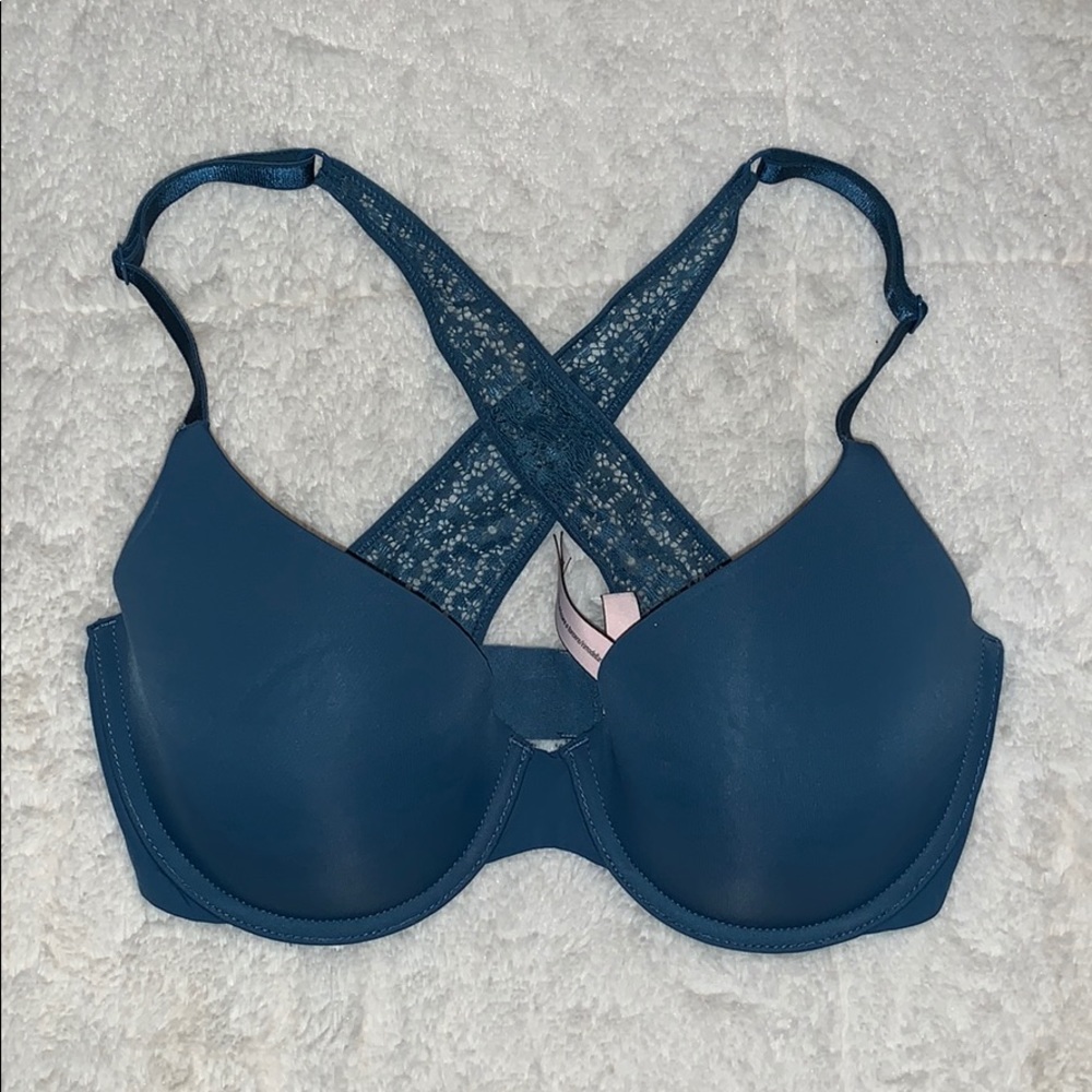 Teal bra